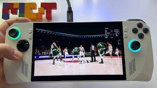 NBA 2K23 1080p  720p  Asus Rog ALLY 1080p  720p gameplay