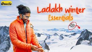 Dont Go to Ladakh Before Watching this - Winter Layering Masterclass Telugu