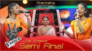 Pranirsha Thiyagaraja  Atha Dilisena ඈත දිලිසෙන  Live Shows  Semi Finals  The Voice Teens SL