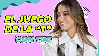 El juego de la T con Tini