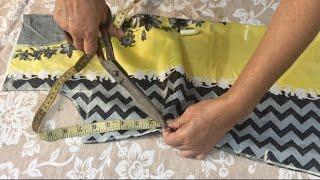 Simple Shirt Kameez Cutting  How to Cut a Shirt Step By Step  Simple Shirt Cutting & Measurement