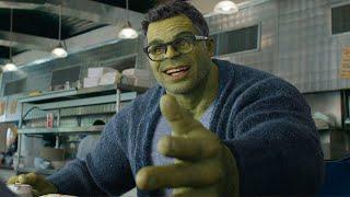 Smart Hulk Diner Scene - Avengers Endgame 2019 Movie Clip HD