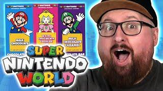 Irish People Try Super Nintendo World Candy