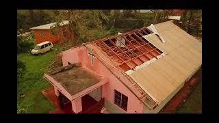 Very Devastating in Rose Hill New Port #beryl #jamaica #storm
