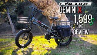 FUCARE GEMINI X E-Bike UnboxingReviewRange Test 28MPH40miles