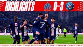 HIGHLIGHTS  MARSEILLE 0-3 PSG I MBAPPÉ & MESSI ️