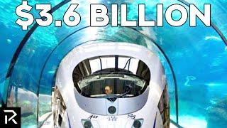 Inside China’s $3.6 Billion Underwater Vacuum Train