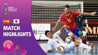 Spain v Japan  FIFA Futsal World Cup 2021  Match Highlights