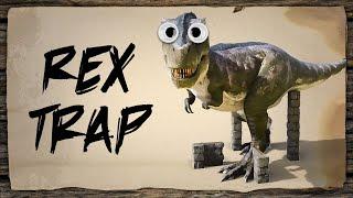 How to build a Rex taming trap in ARK Survival Ascended SEE DESCRIPTION