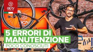 5 errori di manutenzione che commettono anche i più esperti  Manutenzione base per bici da strada