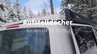 Aufstelldächer für den VW T5-6.1 von Easyvanlife