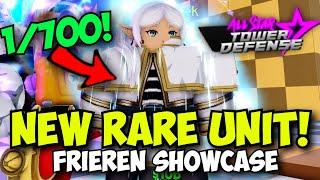 New 1700 Unit Frieren Showcase NEW ABILITY + BLESSING  All Star Tower Defense