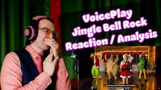 As FUN and SILLY As I Hoped  Jingle Bell Rock - VoicePlay  Acapella ReactionAnalysis