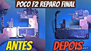 Como Preparar uma placa do Poco F2 Pro 5G Apos Reparo da placa