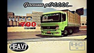 HINO 700 SERIES  Gass PoLLL  HEAVY TRUCK SIMULATOR HTS