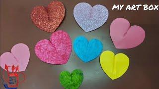 3D Heart Craft  Valentines Day Craft 2