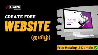 #1 Create & Host Your First Website in 40 Minutes  Tamil Tutorial