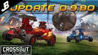 Crossout Update 0.9.80 - New Brawl New pack and a lot of Buffs Buffs and Buffs