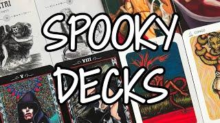  16 SPOOKY FALL TAROT & ORACLE DECKS 