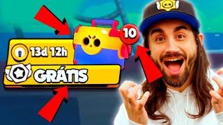 COMO GANHAR muita MEGA-CAIXA  + CHANCE dos DROPS Brawl Stars