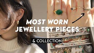 JEWELLERY COLLECTION & Most Worn Everyday Pieces 2023  Ft. Mejuri Monica Vinader Vintage Pieces