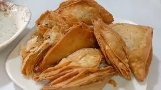 Too Tasty And Crispy Samosa Recipe  Puff Patties Recipe  Mtm food kitchen Point  #samosa #recipe