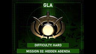 Command & Conquer Generals Zero Hour - GLA - Mission 02 Hidden Agenda - HARD
