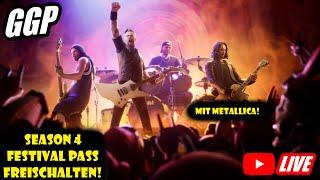  Season 4 Festival Pass freischalten  🟡 Metallica Band Mitglieder Skins...  Fortnite Live
