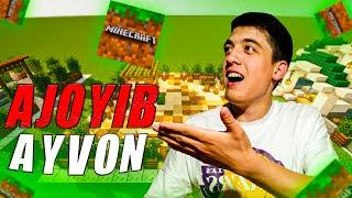 MINECRAFT  AJOYIB AYVON  UZBEKCHA LETSPLAY