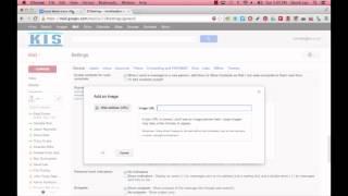 Inserting Social Media Icons in Your Gmail Signature