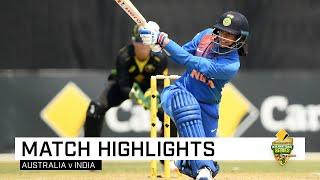 India leave Australia stunned with run-chase perfection  CommBank T20 INTL Tri-Series