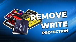 How to Remove Write Protection on Micro SD Card