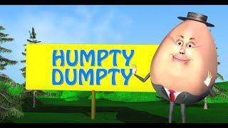 HUMPTY DUMPTY SAT ON A WALL  Nursery Rhyme  Animation Video Song for Kids