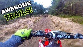 One of the BEST places to ride your Dirt Bike  RAW 450 Trail Bashing