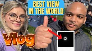 Solar Eclipse April 2024 TOTALITY Experience in Cleveland Ohio  Path of Totality Vlog