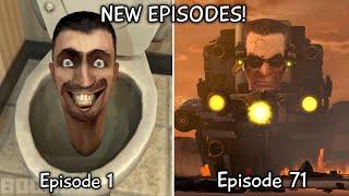 Skibidi Toilet 1 - 71 All Episodes 60 FPS REMASTERED G - Man V6 REVENGE Episode 77?