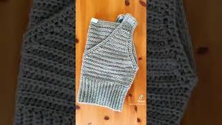 DIY crochet top #crochet #handmade #diyclothes #crochettop #imadethis