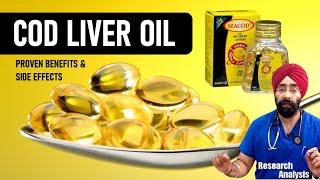 Cod Liver Oil  Proven Benefits & Side effects  Omega 3 + Vitamin A & D  Dr.Education Hin Eng