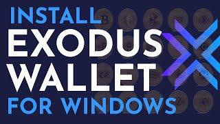 How to Install Exodus Wallet Step by Step 2021  Exodus Wallet Crypto Coins