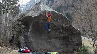 Il Francese di Destra 7a+. Val di Mello