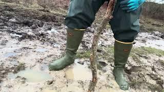LaCrosse Grange Boots in Over Knee Deep Runny Clay