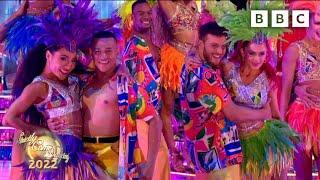 Our Pros bring a colourful carnival to the Ballroom  BBC Strictly 2022