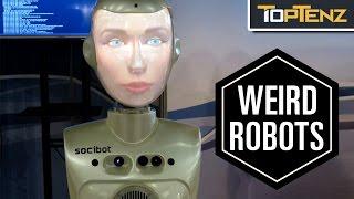 Top 10 CREEPY Real Life ROBOTS