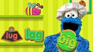 Sesame Street Alphabet Kitchen  Kids learn letters vowels read & write with Elmo