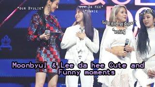 Moonbyul & Lee Da Hee Cute and Funny Moments Eng Sub I Ultimate Girl Crush X Badass Queen