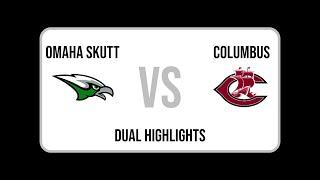 Omaha Skutt vs Columbus Wrestling Highlights