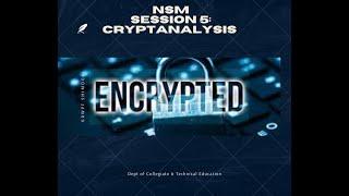 Network Security Cryptanalysis