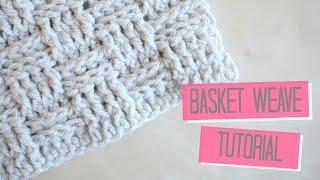 CROCHET Basket weave tutorial  Bella Coco