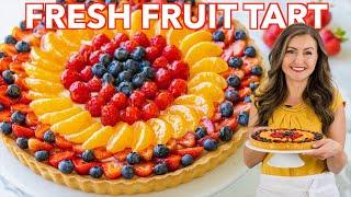 How To Make a Fruit Tart Recipe with Best Cream