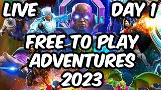 Free To Play Adventures 2023 - Day 1 The Paragon Journey Begins - Marvel Contest of Champions